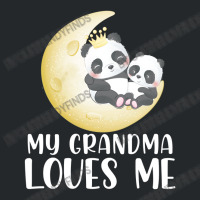 Panda My Grandma Loves Me Crewneck Sweatshirt | Artistshot