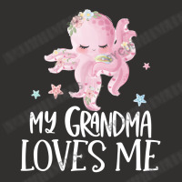 Pink Octopus My Grandma Loves Me Champion Hoodie | Artistshot