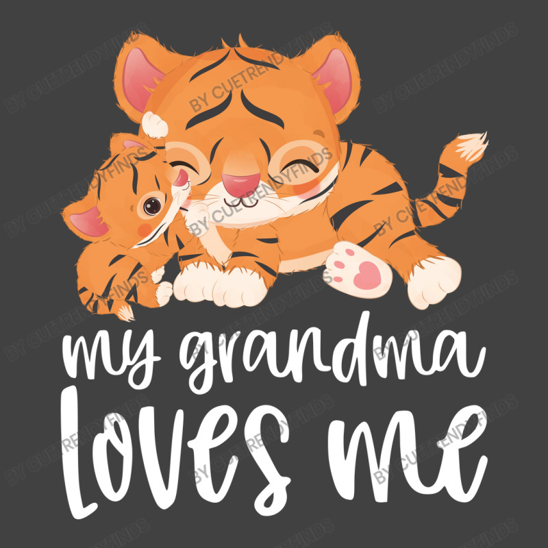 My Grandma Loves Me - Tigers Vintage T-Shirt by CueTrendyFinds | Artistshot