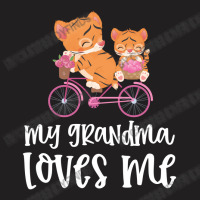 Tigers On Bike My Grandma Loves Me T-shirt | Artistshot