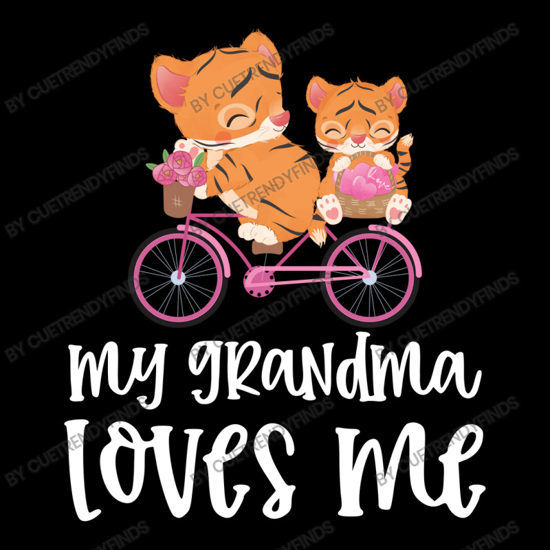 Tigers On Bike My Grandma Loves Me Pocket T-Shirt by CueTrendyFinds | Artistshot