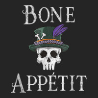 Vintage New Orleans Theme Voodoo Skull Fun Bone Appetit Pun T Shirt Unisex Hoodie | Artistshot