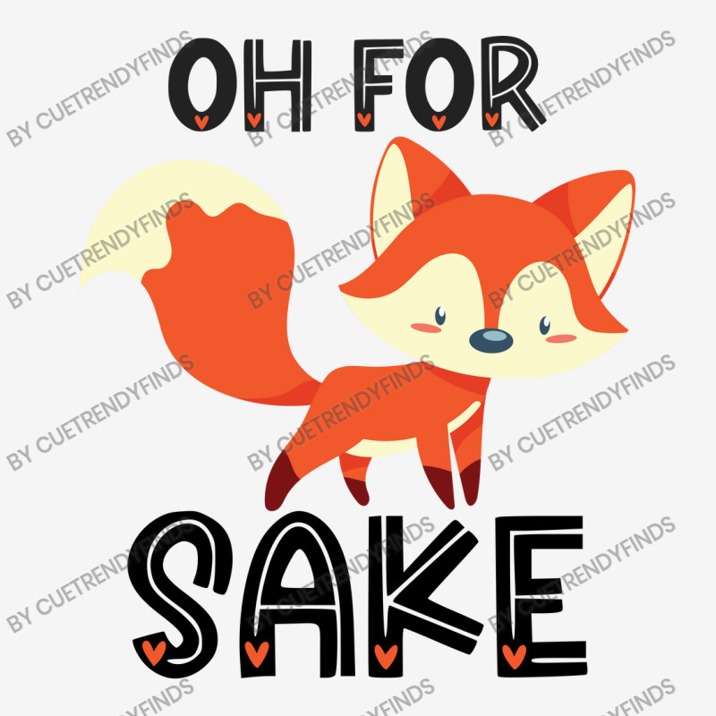 Funny, Oh For Fox Sake Ladies Polo Shirt by CueTrendyFinds | Artistshot