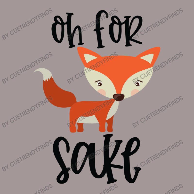 Funny, Oh For Fox Sake Vintage Hoodie by CueTrendyFinds | Artistshot