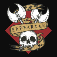 Barbarian Class Emblem Friend Crop Top | Artistshot