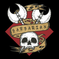 Barbarian Class Emblem Friend Cropped Hoodie | Artistshot