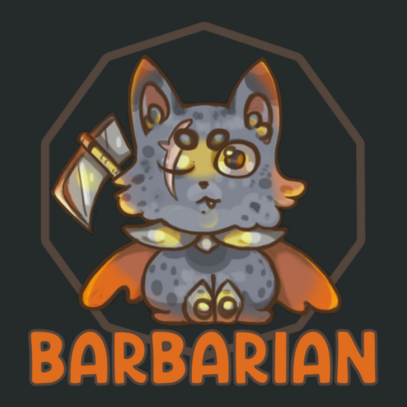 Barbarian Dnd Kitten Friend Women's Triblend Scoop T-shirt by AbeaJuanje | Artistshot