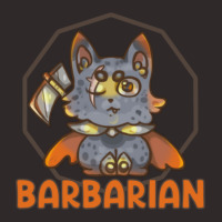 Barbarian Dnd Kitten Friend Racerback Tank | Artistshot