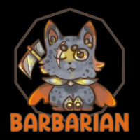 Barbarian Dnd Kitten Friend Women's V-neck T-shirt | Artistshot