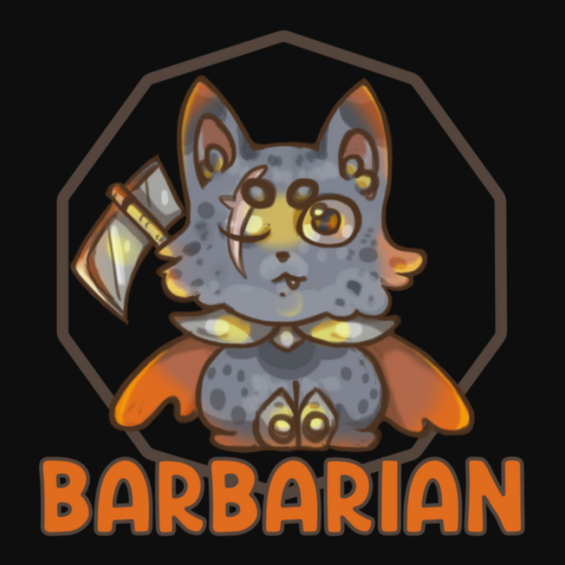 Barbarian Dnd Kitten Friend Crop Top by AbeaJuanje | Artistshot