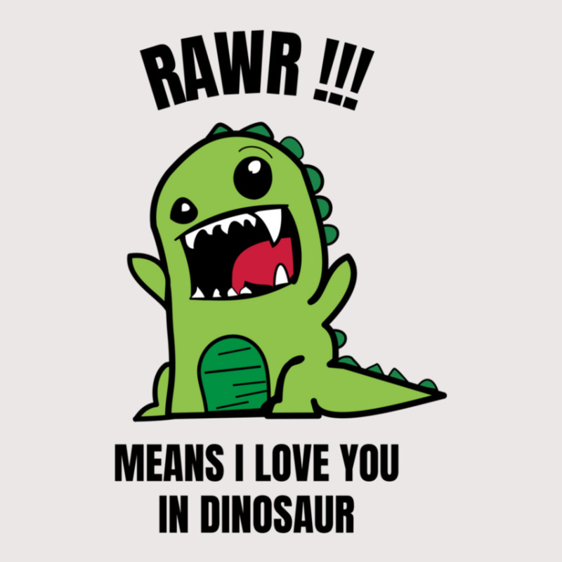 Rawr Means I Love You In Dinosaur Pocket T-shirt | Artistshot