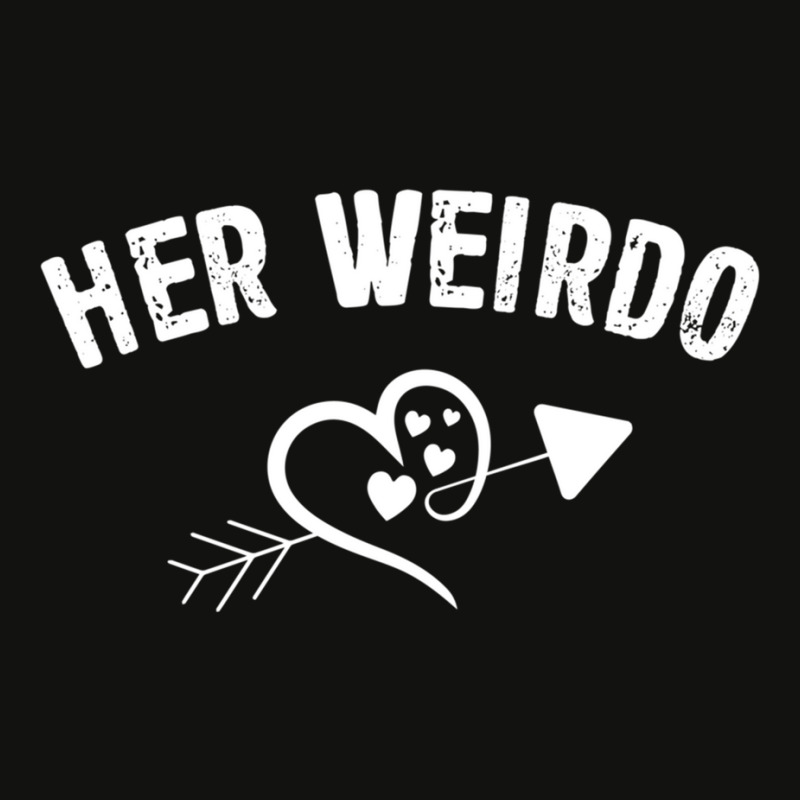 Valentine Day Her Weirdo Gifts For Him Couple Matching Dress Pullover Scorecard Crop Tee by Iribe890 | Artistshot