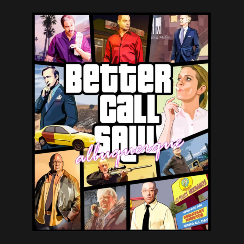 Better Call Saul Albuquerque Gta Art 1 Flannel Shirt by TresaHollen | Artistshot