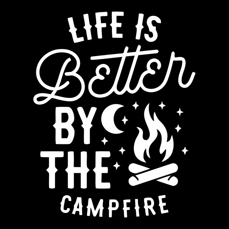 Funny Life Is Better By The Campfire Oval Patch | Artistshot