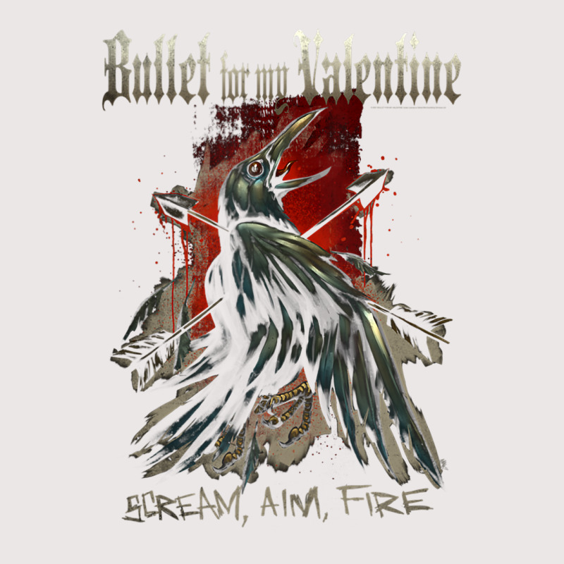 Bullet For My Valentine – Scream Aim Fire Crow Pocket T-Shirt by larrylarry | Artistshot