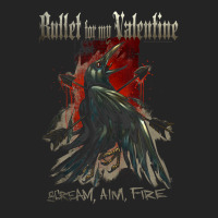 Bullet For My Valentine – Scream Aim Fire Crow 3/4 Sleeve Shirt | Artistshot