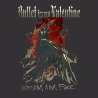 Bullet For My Valentine – Scream Aim Fire Crow Vintage Hoodie | Artistshot