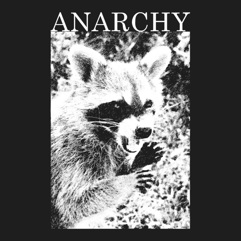 Anarchy Raccoon Classic T-shirt by MeganArtist | Artistshot