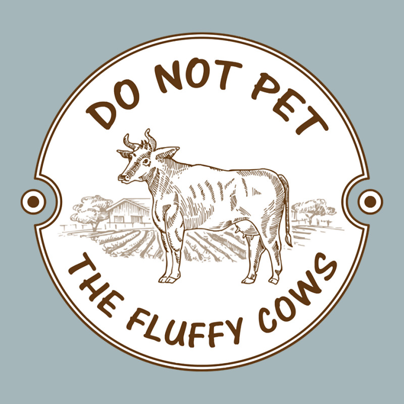 Do Not Pet The Fluffy Cow Classic  Copy Unisex Sherpa-lined Denim Jacket | Artistshot