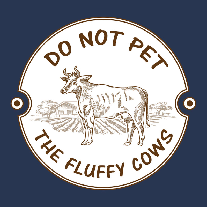 Do Not Pet The Fluffy Cow Classic  Copy Men Denim Jacket | Artistshot