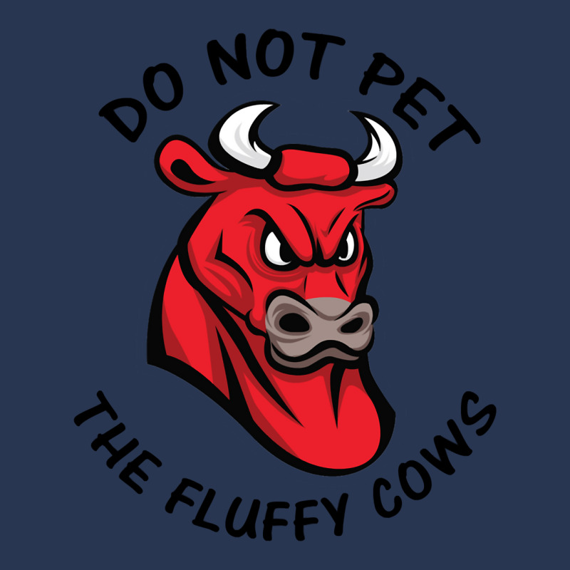 Do Not Pet The Fluffy Cow Classic  Copy Copy Ladies Denim Jacket by JamesArtists | Artistshot