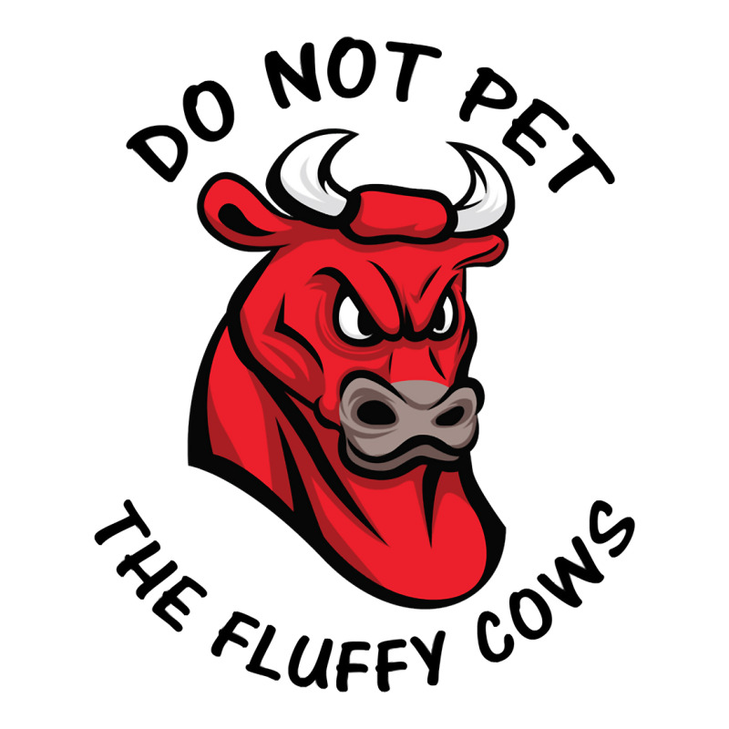 Do Not Pet The Fluffy Cow Classic  Copy Copy Crop Top by JamesArtists | Artistshot