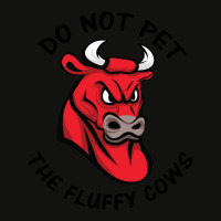 Do Not Pet The Fluffy Cow Classic  Copy Copy Scorecard Crop Tee | Artistshot