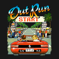 Arcade Out Run Video Game T Shirt Flannel Shirt | Artistshot