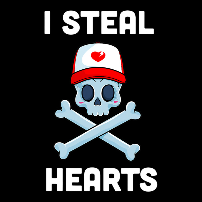 I Steal Hearts Valentines Day Pirate Boys Valentine Boy Long Sleeve Shirts | Artistshot