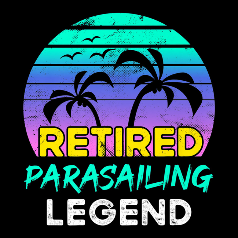 Retired Parasailing Legend Retirement Retro 80's Sunset Graphic T-shirt by brcarjonesyi | Artistshot