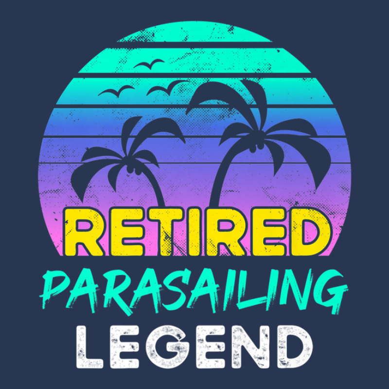 Retired Parasailing Legend Retirement Retro 80's Sunset Ladies Denim Jacket by brcarjonesyi | Artistshot