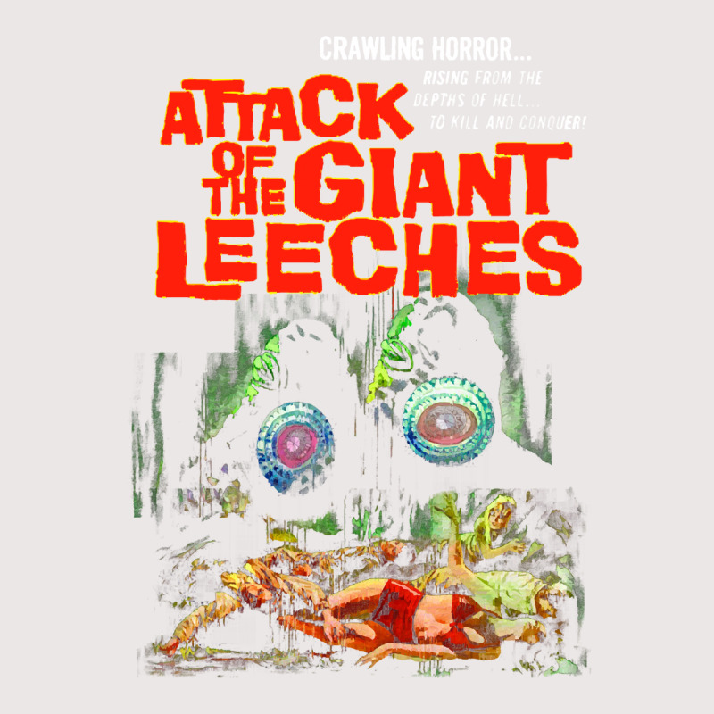 Attack Of The Giant Leeches Poster Pocket T-shirt | Artistshot