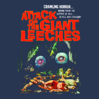 Attack Of The Giant Leeches Poster Men Denim Jacket | Artistshot