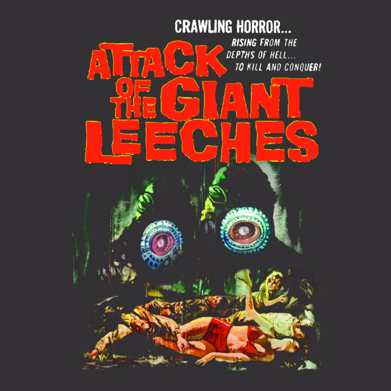 Attack Of The Giant Leeches Poster Vintage Hoodie And Short Set | Artistshot