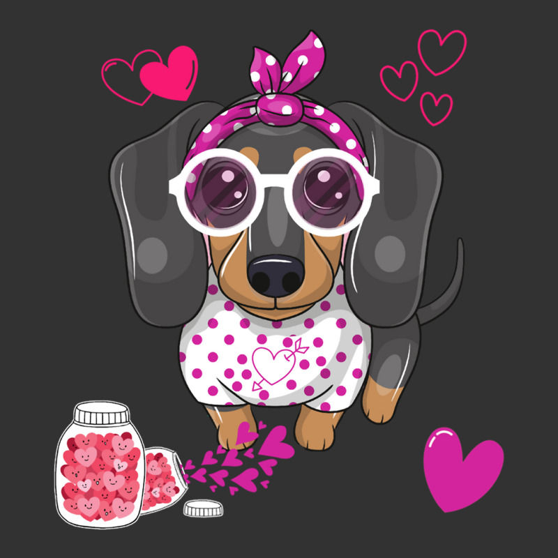 Dog Valentine Gift Cute Dachshund Valentine S Day Baby Bodysuit | Artistshot