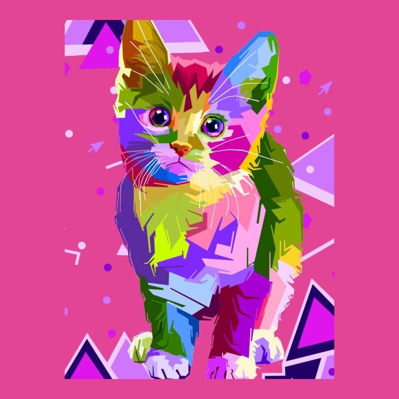 70s 80s Party Cat Psychedelic Colorful Retro Trippy Cat Classic  (1) T-Shirt by botitefinos | Artistshot