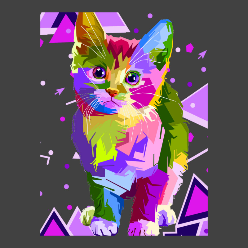 70s 80s Party Cat Psychedelic Colorful Retro Trippy Cat Classic  (1) Vintage T-Shirt by botitefinos | Artistshot