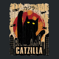 Retro Vintage Catzilla Tshirt Crewneck Sweatshirt | Artistshot