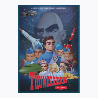 Thunderbirds Classic Vintage Retro Poster T-shirt | Artistshot