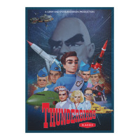 Thunderbirds Classic Vintage Retro Poster 3/4 Sleeve Shirt | Artistshot