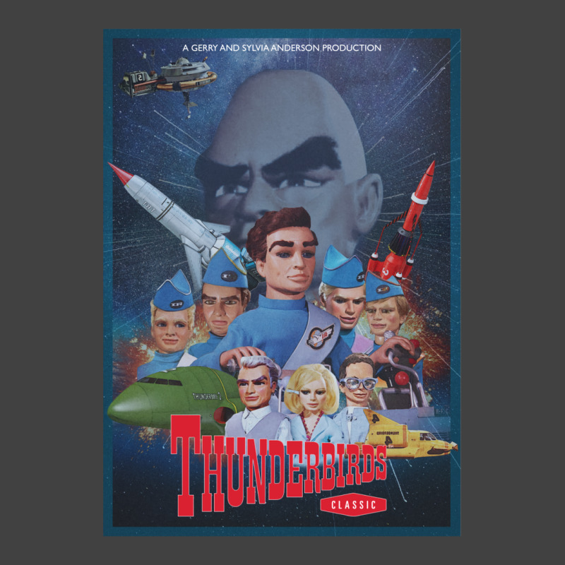 Thunderbirds Classic Vintage Retro Poster Vintage T-shirt | Artistshot