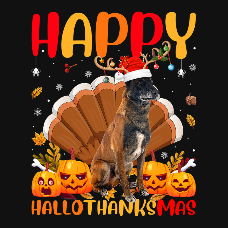 Funny Dog Lover Happy Belgian Malinois Dog Hellothanksmas Graphic Youth T-shirt by JESSICAMARTINA | Artistshot