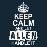 Keep Calm And Let Allen Handle It Baby Bibs | Artistshot