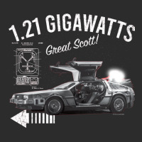 Back To The Future 1.21 Gigawatts Delorean Car (© Ucs Llc And Amblin) Exclusive T-shirt | Artistshot