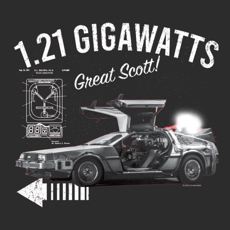 Back To The Future 1.21 Gigawatts Delorean Car (© Ucs Llc And Amblin) Exclusive T-shirt by botitefinos | Artistshot