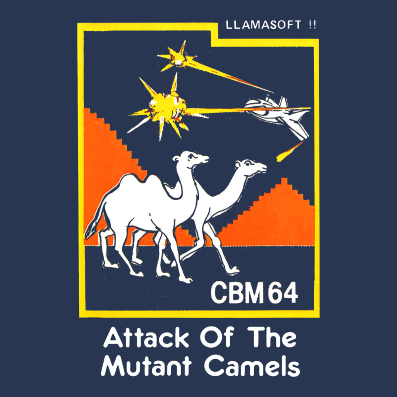 Attack Of The Mutant Camels Commodore 64 Retro Gaming Classic Men Denim Jacket by vonnezramzele | Artistshot