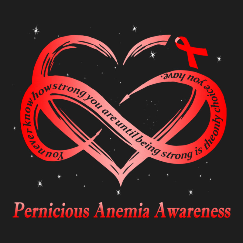 I Wear Red For Pernicious Anemia Awareness Warrior Pullover Hoodie Classic T-shirt by JosephWDaniels | Artistshot