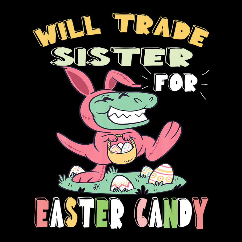 Will Trade Sister For Easter Candy Dinosaur T Rex Bunny Ears Kids Cap by kajmakgezimiy | Artistshot