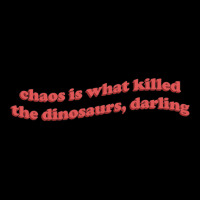 Chaos Is What Killed The Dinosaurs Classic Men's Long Sleeve Pajama Set | Artistshot