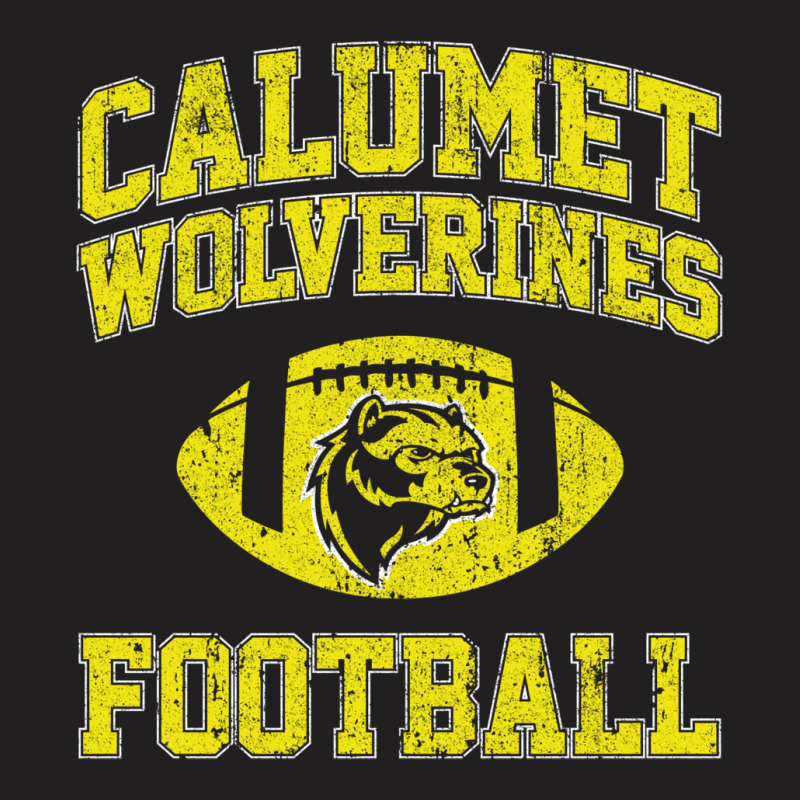 Calumet Wolverines Football T-Shirt by horveyfoths | Artistshot